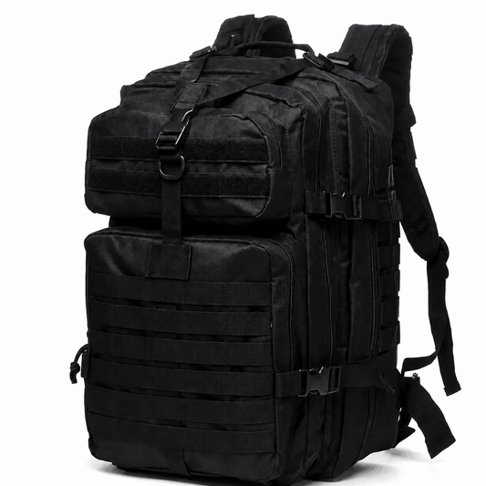 Тактическа раница 45L BlackAirsoft Ranger, с велкро флаг 900D