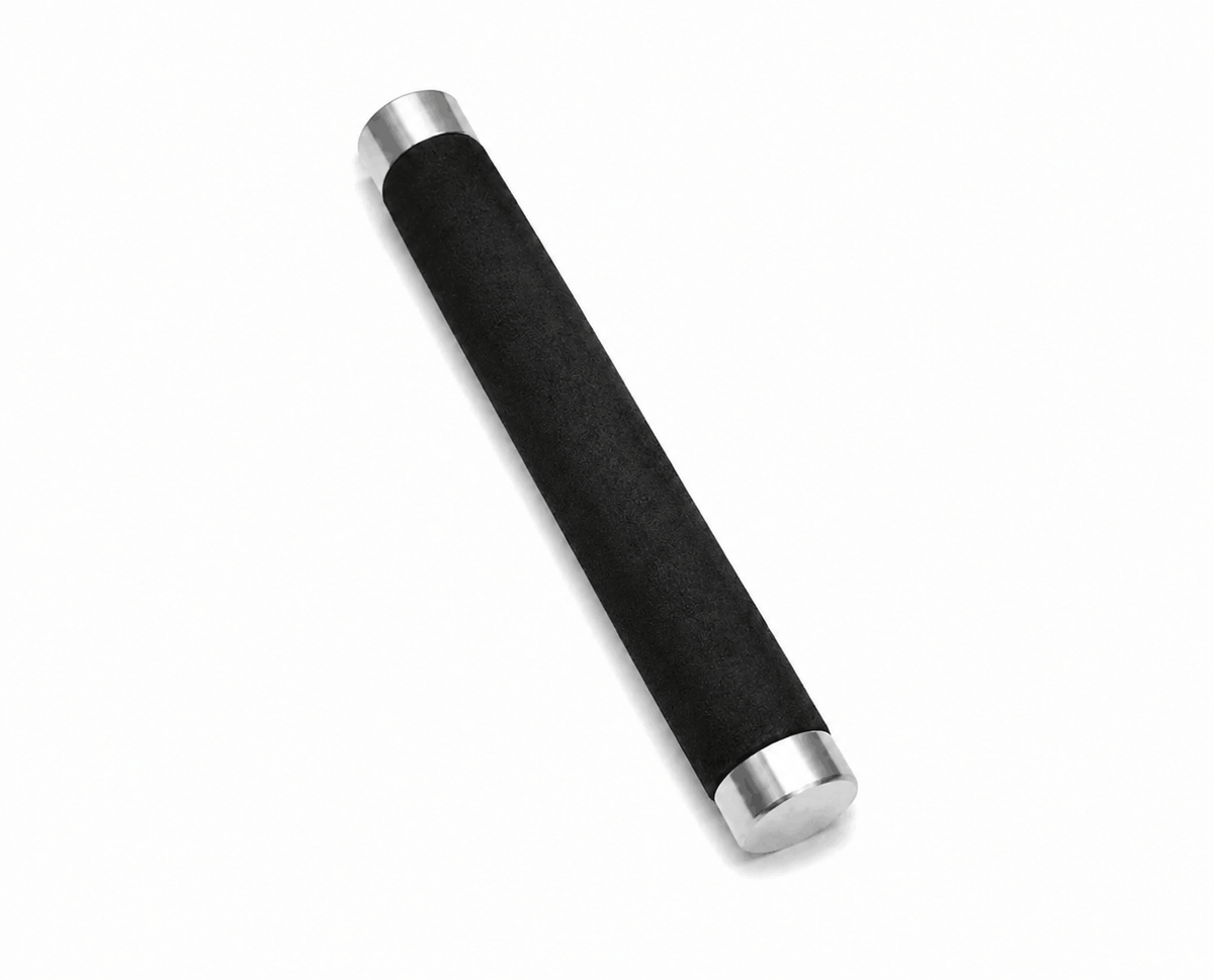 Телескопична стоманена палка Black Airsoft SILVER 53 см с калъф