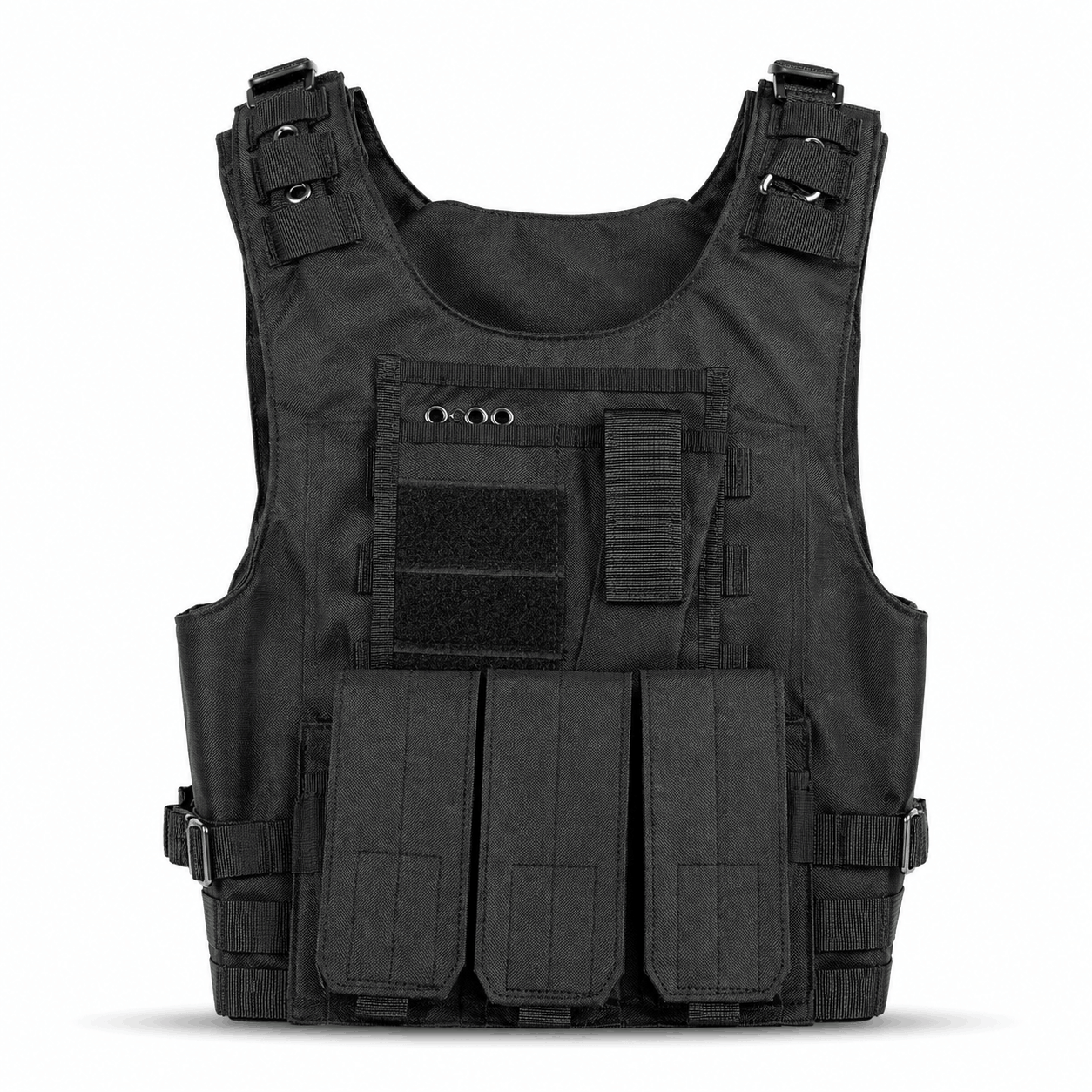 Тактическа жилетка BlackAirsoft SECURITY с модулни джобове
