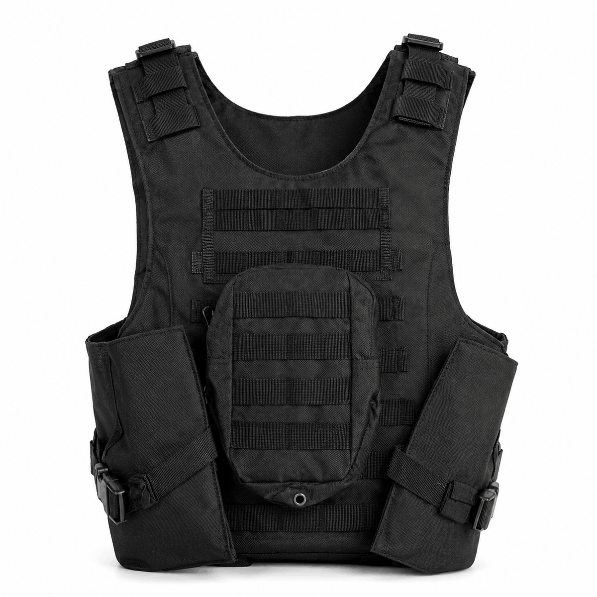 Тактическа жилетка BlackAirsoft SECURITY с модулни джобове