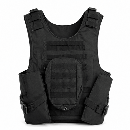 Тактическа жилетка BlackAirsoft SECURITY с модулни джобове