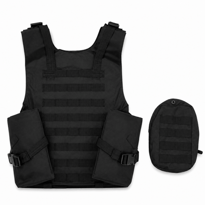 Тактическа жилетка BlackAirsoft SECURITY с модулни джобове