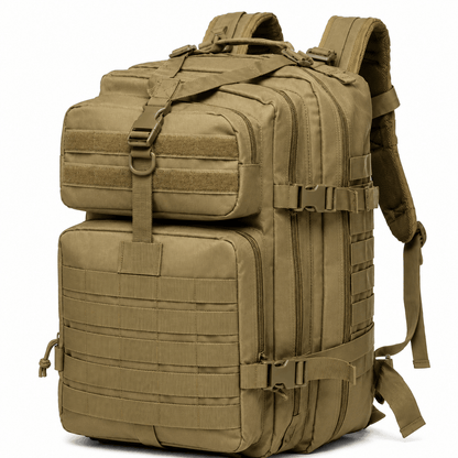 Тактическа раница 45L BlackAirsoft Ranger, с велкро флаг 900D