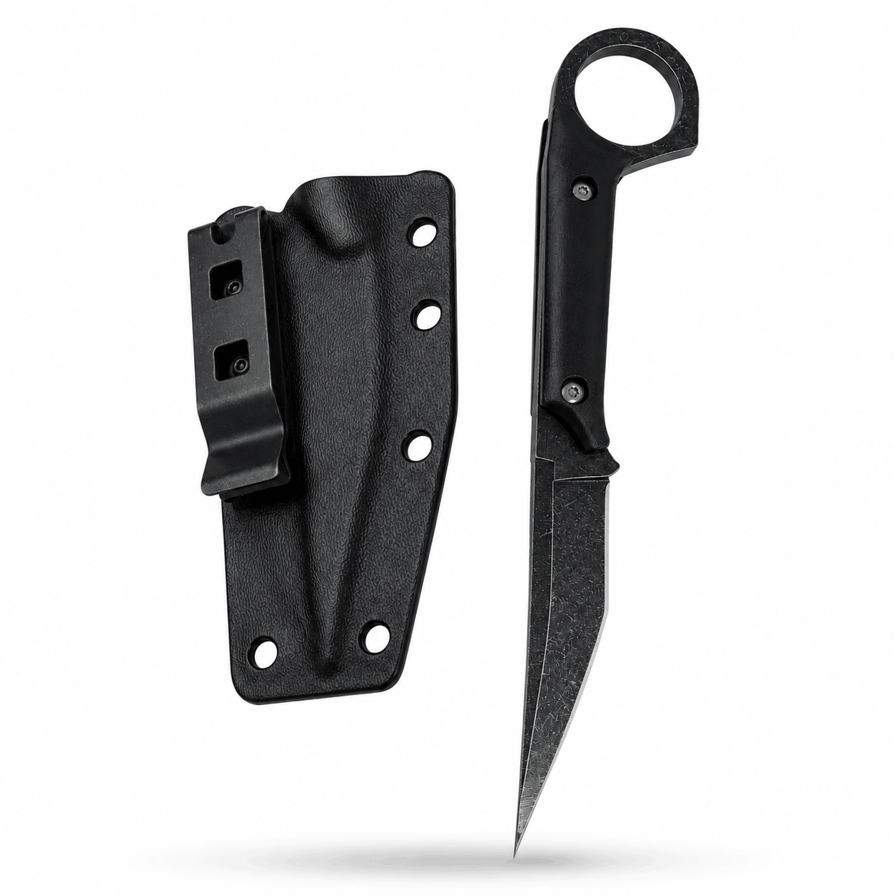 Нож Black Airsoft Shadow Ring с кания