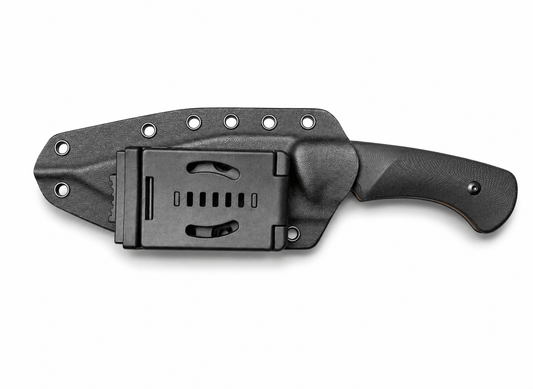 Couteau tactique BlackAirsoft HUNTER D2 avec étui KYDEX et manche G10 – 24 cm