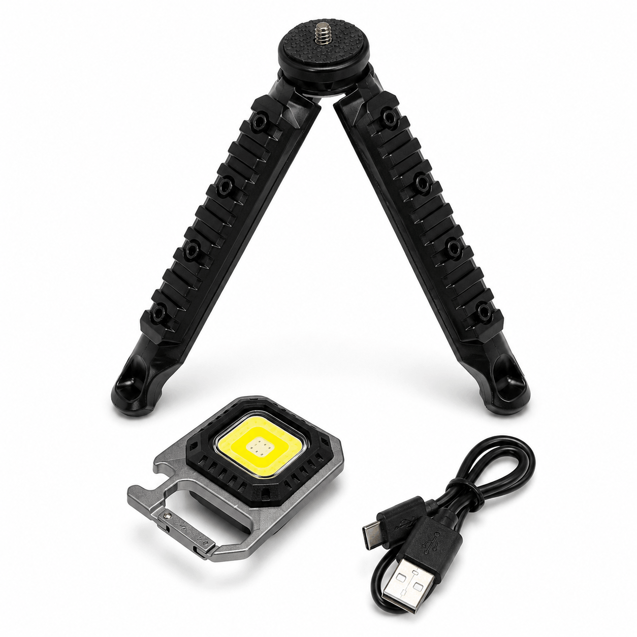 Мултифункционална LED лампа BlackAirsoft LUMEX с карабинер и магнит