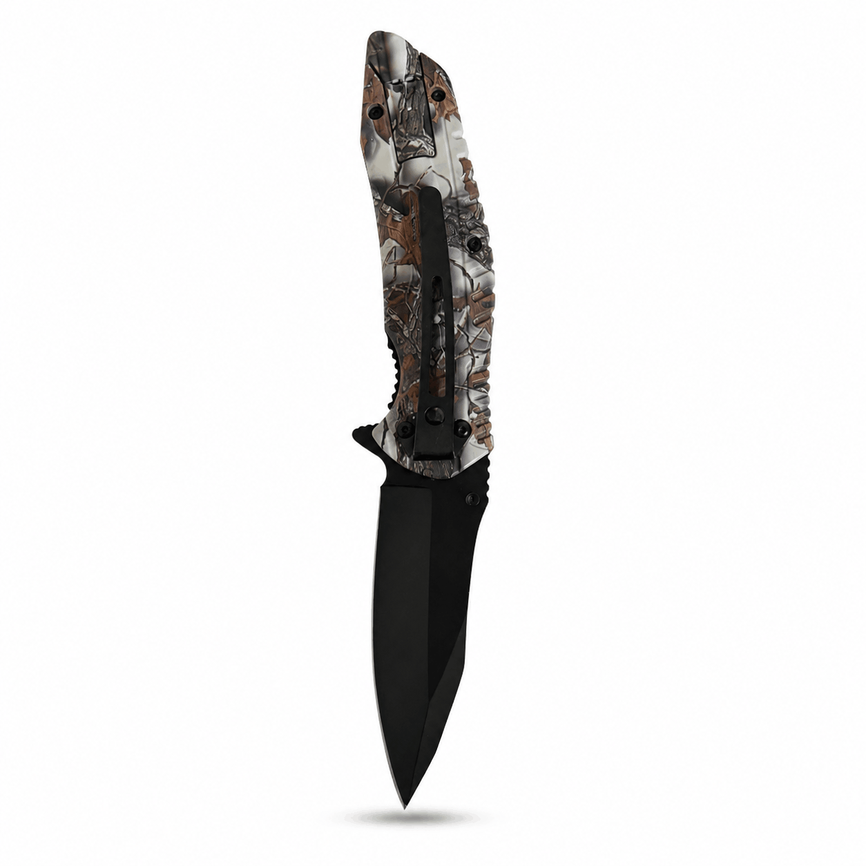 Сгъваем нож WILD CAMO с ферородна запалка – 21 см