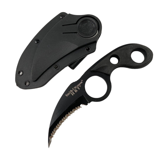 Нож Smith & Wesson HRT SWHRT2 6 см – серетиран, с кания