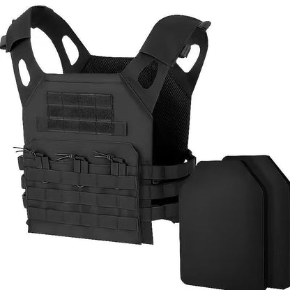 Тактическа жилетка Plate Carrier, система MOLLE, регулируема