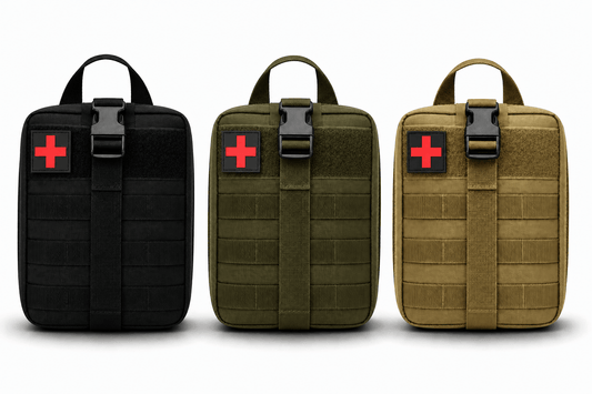 Trousse de premiers soins tactique MOLLE BlackAirsoft Rip-Away, sac médical de premiers secours