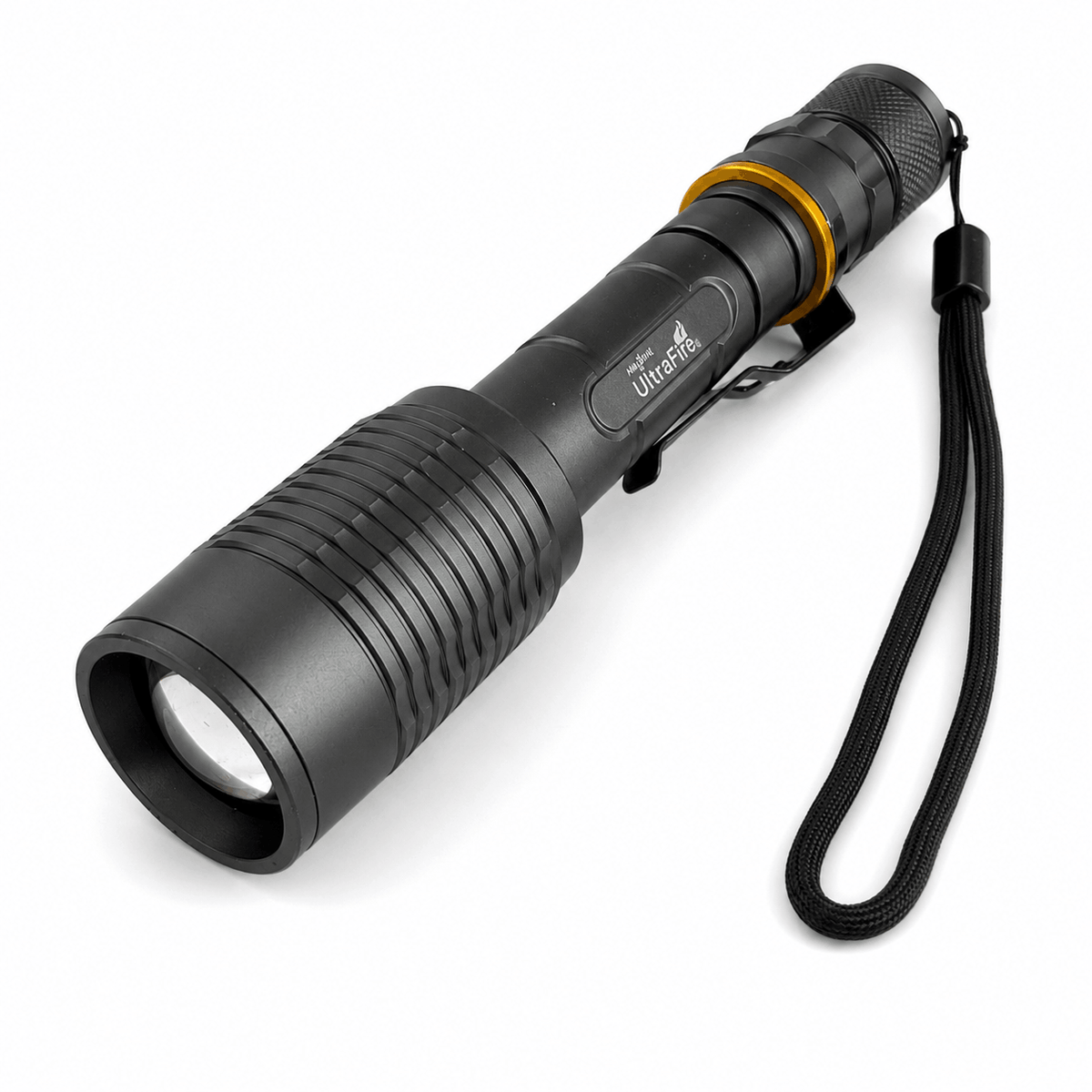 UltraFire LED фенер – комплект с 2 батерии и зарядно