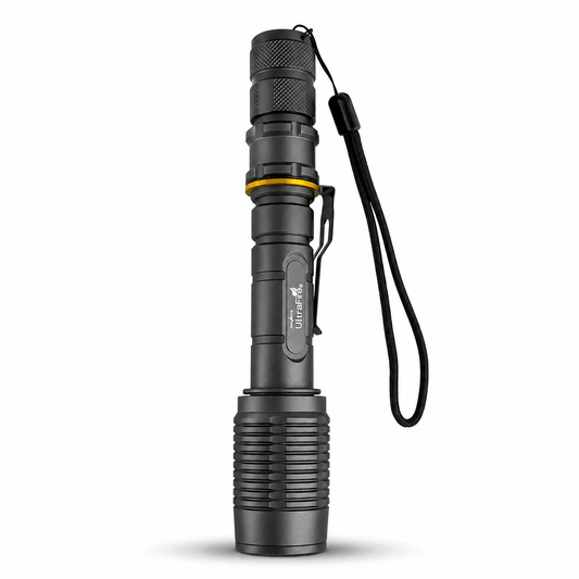 UltraFire LED фенер – комплект с 2 батерии и зарядно
